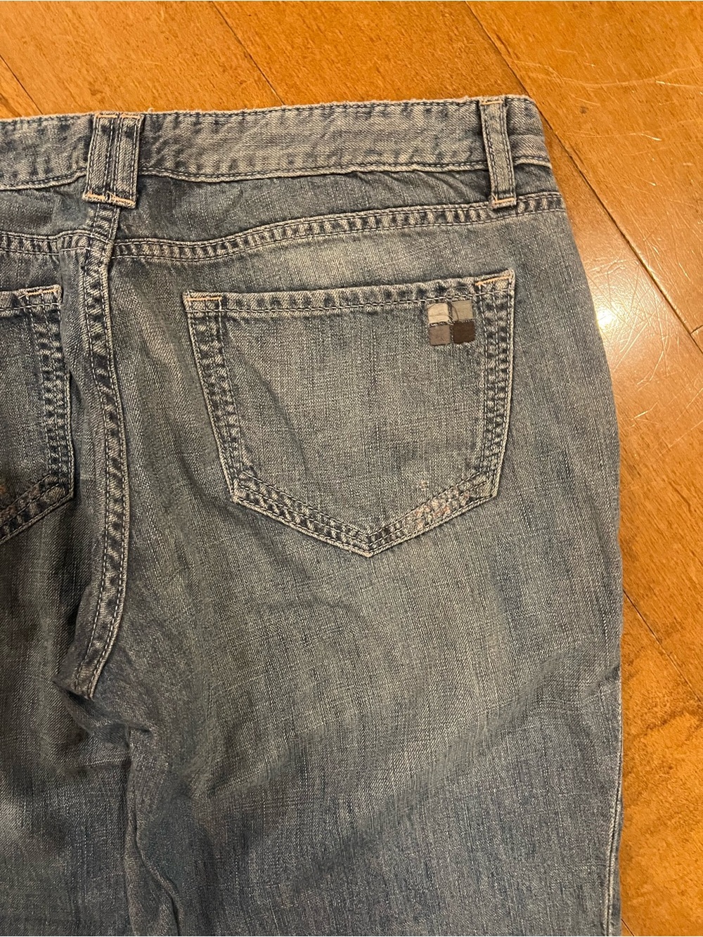 SALT Works Avenue A Low Rise Flare Denim Jeans 32 x 30 - Picture 4 of 5